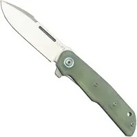 MKM-Maniago Knife Makers Clap Linerlock Jade G10