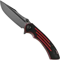 Kansept Knives Pretatout Linerlock Black/Red
