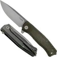 Lionsteel MYTO Micarta foldekniv, grøn