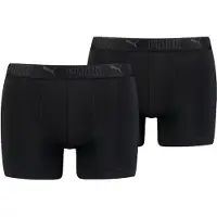 Puma Sport Microfiber Boxers (2-Pack) Men, Clothing, Black, 2