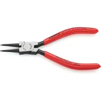 Knipex 44 11 J1, Cirkeltænger, Krom-vanadium-stål, Plast, Rød, 140 mm, 88 g