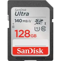 SanDisk Ultra - Flashhukommelseskort - 128 GB - Class 10 - SDHC UHS-I