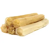Brekz Rawhide - oksehud stick presset tyggesnack til hunde 25 cm