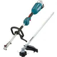 Makita DUX18ZX1 - Strømenhed til multiværktøj + Græstrimmer ledningfri - 18 V - 0- 6800/0-9700 opm - Uden batteri og oplader - SOLO