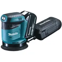 Makita DBO180RTJ - Sliber med tilfældigt kredsløb - ledningfri - 125 mm - 2 batterier - 18 V