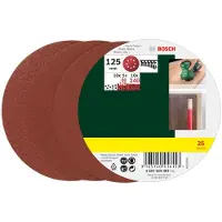 Bosch SLIBEBLADSÆT EXCENT 125MM ASS 25 STK PL