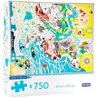 Muumi Puzzle Moominvalley (750 Pcs) Puslespil 750 Stykker