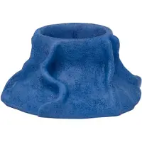 Mette Ditmer Art Piece lava lysestage Ø12,5 cm Cobalt