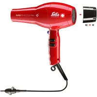 Solis Swiss Perfection PLUS ROT (Typ 3801), Vekselstrøm, Rød, Plast, Hængende ring, 3 m, Knapper