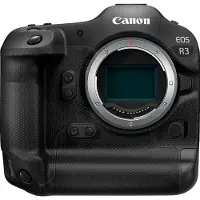 Canon EOS R3, 24,1 MP, 6000 x 4000 pixel, CMOS, 6K Ultra HD, Berøringsskærm, Sort