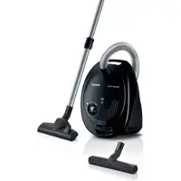 Siemens Hausgeräte Synchropower VS06A212 - Støvsuger - beholder - pose - sort