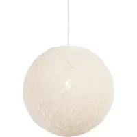 QAZQA Smart pendellampe hvid 45 cm inkl. Wifi A60 - Corda