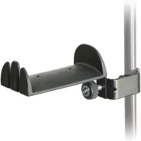 K&M 16080-000-55, Hovedtelefoner, Passiv holder, Indendørs, Sort, Sølv
