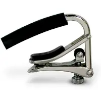 Shubb C4 Radically Curved Guitar Capo Polished Nickel