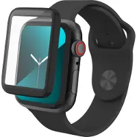 Invisibleshield GlassFusion - Skærmbeskytter for smart watch - glas - rammefarve sort - for Apple Watch Hermès Series 9, SE 3, Series 10, Series 11, Series 9, Ultra 2, Ultra 3