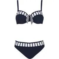 Sunflair Bikini navy / hvid