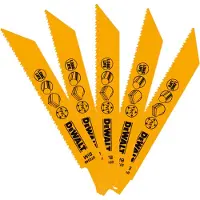 Dewalt DT2348-QZ, Stiksavklinger, Træ, High Carbon Steel (HCS), Sort, 15,2 cm, 1,8 mm