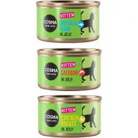 Cosma Økonomipakke: 24 x 85 g Original Kitten - Mix: 3 varianter
