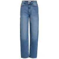 Vila Kelly Jaf Straight Fit Højtaljede Jeans