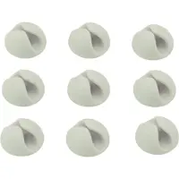 Bluelounge CableDrop Mini 9-pak, Hvid