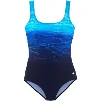 LASCANA Badedragt blå / marin / aqua