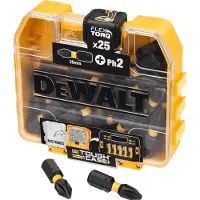 DeWalt Impact Torsion Bits PH2 25 mm Tic Tac Display 21 Dele