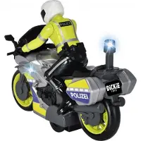 Dickie Toys padažo policijos motociklas 17 cm