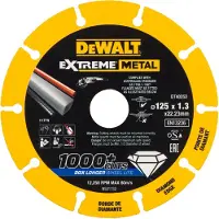 DeWalt Extreme Metal DT40252 - Diamantskæreskive - 125 mm