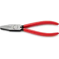 Knipex 19 01 130, Nåletang, Krom-vanadium-stål, Plast, Rød, 180 mm, 188 g