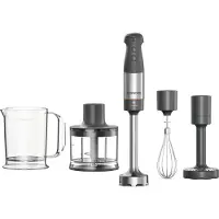 Kenwood Triblade XL + HBM60.307GY - Stavblender - 1 kW - grå