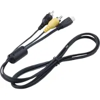 Canon AVC-DC400 - Video/audiokabel - sammensat video / audio - RCA han til digital kamera-konnektor han - for EOS 6D IXUS 17X, 18X, 190 IXY 180, 190, 200, 210, 650 PowerShot SX412, SX430, SX432