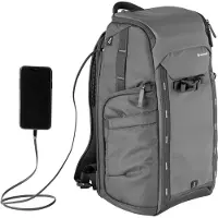Vanguard VEO ADAPTOR R44 BK, Rygsæk, Alle mærker, Notebook rum, Sort