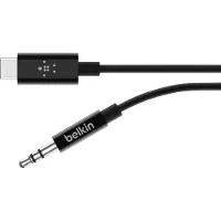 Belkin Rockstar Audio Usb-c M Til Minijack Stereo M Kabel 91.4 Cm