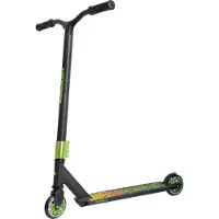 Schildkrot-Puppen SCHILDKRÖT stuntscooter kickless trehjulet rullesparkcykel stort aluminiumsdæk (500 x 100 mm), robust Y-styr (510432)