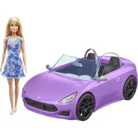 Mattel Og Hendes Konvertible Dukke