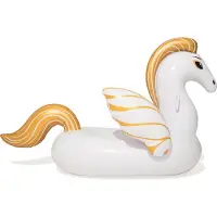Bestway 41121, Guld, Hvid, Badedyr, Vinyl, 3 År, 45 kg, 1520 mm