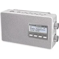 Panasonic -RF-D10EG - DAB bærbar radio - 2 Watt - hvid