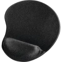 Hama Ergonomic Mouse Pad - Musemåtte - sort