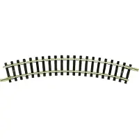 Fleischmann 22221 N skinne (uden ballast) Bøjet spor 30 ° 194.6 mm