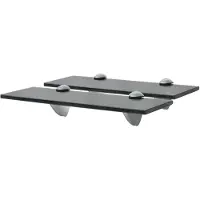 vidaXL svævehylder 2 stk. 30 x 10 cm 8 mm glas