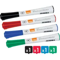 Nobo Whiteboardmarker Glide Fine ass p/4