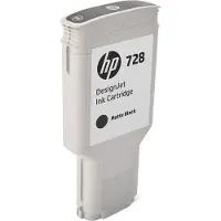 HP 728 Blækpatron Mattsort