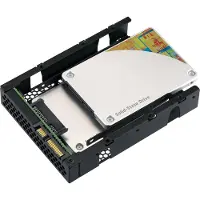 Qnap QDA-A2AR - Intern RAID-enhed - 3.5 to 2 x 2.5 - RAID JBOD, 0, 1 - SATA 6Gb/s