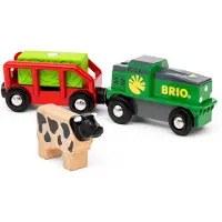 BRIO Farm Battery Train