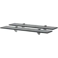 vidaXL svævehylde 2 stk. 60 x 10 cm 8 mm glas