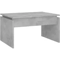 vidaXL sofabord 68x50x38 cm spånplade betongrå