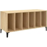 vidaXL Vinylskab 100x38x48 Cm Konstrueret Træ - Sonoma-eg