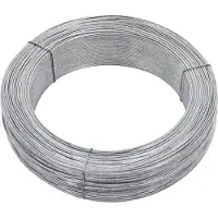vidaXL hegnsbindetråd 250 m 3,8 mm stål