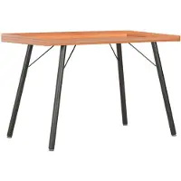 vidaXL Skrivebord 90x50x79 Cm - Sort og brun