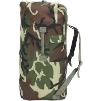 vidaXL duffeltaske i militærstil 85 l camouflage